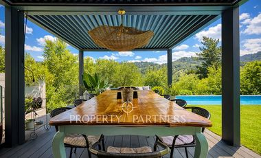 Espectacular casa  mediterránea en el Arrayán, Lo Barnechea.