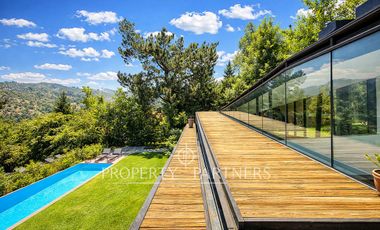 Espectacular casa  mediterránea en el Arrayán, Lo Barnechea.