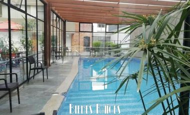 Departamento moderno de 2 habitaciones con balcón y áreas sociales premium cerca del Parque La Carolina