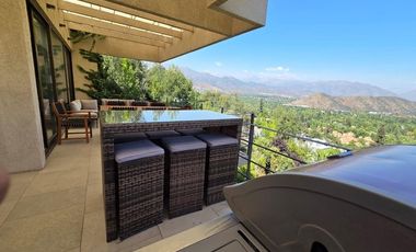 Hogar de lujo en Lo Barnechea, 6 dorm, piscina