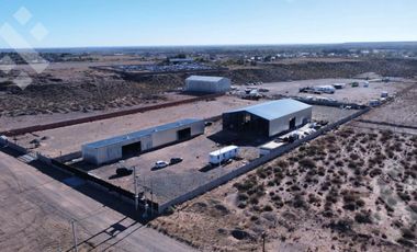 Alquiler base industrial con galpones