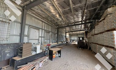 Alquiler base industrial con galpones
