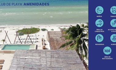 Venta Terreno en Tetiz Yucatan con club de playa