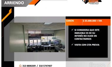 ARRIENDO LOCAL CON BODEGA 438 M2 SOBRE CALLE 13