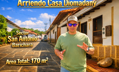 Arriendo Casa Barichara Sector San Antonio Casa Dionadany