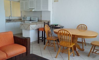 DEPARTAMENTO AMUEBLADO, CON VISTA AL MAR