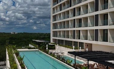 DEPARTAMENTO DE LUJO EN ZAGUAN CABO NORTE AMUEBLADO, MERIDA, YUCATAN.