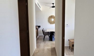 DEPARTAMENTO DE LUJO EN ZAGUAN CABO NORTE AMUEBLADO, MERIDA, YUCATAN.