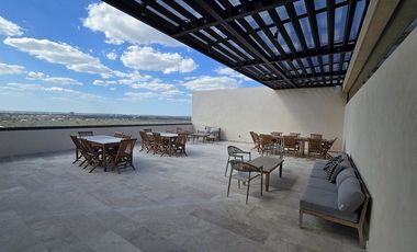 DEPARTAMENTO DE LUJO EN ZAGUAN CABO NORTE AMUEBLADO, MERIDA, YUCATAN.