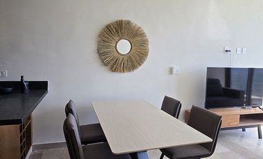 DEPARTAMENTO DE LUJO EN ZAGUAN CABO NORTE AMUEBLADO, MERIDA, YUCATAN.