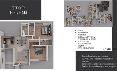 Departamento en venta B51 Loma Alta