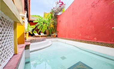 Casa Colonial en Venta en Getsemaní en Exclusiva