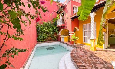 Casa Colonial en Venta en Getsemaní en Exclusiva