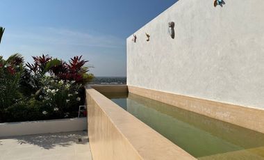 Penthouse en Renta Amueblado y Equipado. Mérida Yucatán. Montejo Plaza