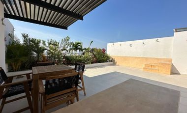 Penthouse en Renta Amueblado y Equipado. Mérida Yucatán. Montejo Plaza