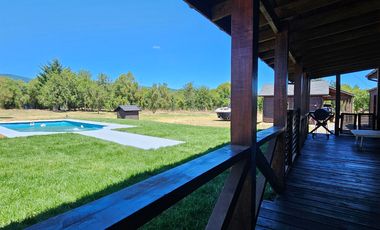 CASA 5D-3B, PISCINA,TERRAZA, EN VILLARRICA