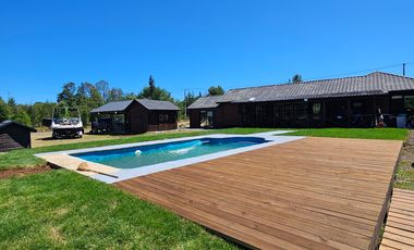 CASA 5D-3B, PISCINA,TERRAZA, EN VILLARRICA