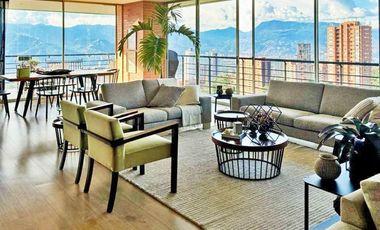 Vendo moderno apto San Lucas piso alto con super vista