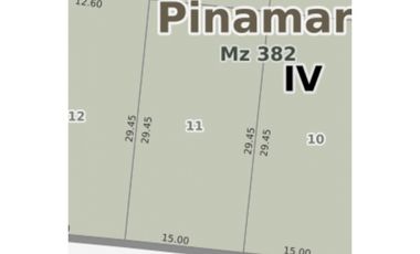 Lote residencial en Ostende. Oportunidad!