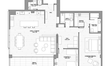Departamento en Arriendo en Av. Vitacura  Alonso de Cordova