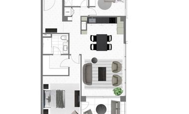 Departamento en Arriendo en Av. Vitacura  Alonso de Cordova