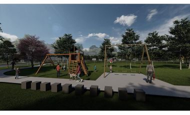 Terreno de 557 m2 en Fincas Ros. Viví cerca de Funes sin pagar de mas.