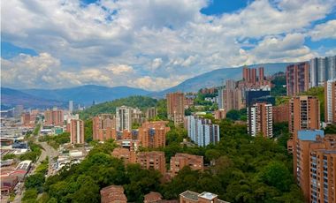 Apartamento para la renta amoblada en el Poblado, loma Televid piso 23