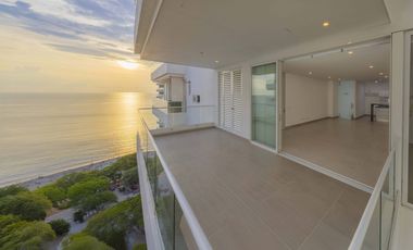 HERMOSO APARTAMENTO FRENTE A EL MAR - EDIFICIO QB