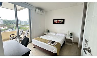 Apartamento de turismo vista sierra y lateral al mar Rodadero