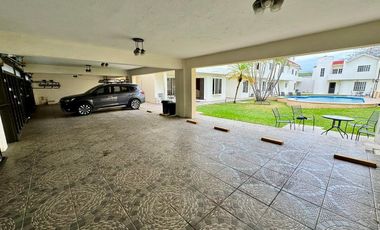 Casa en renta en Veracruz Col. Ejido Primero de Mayo Norte amueblada con alberca