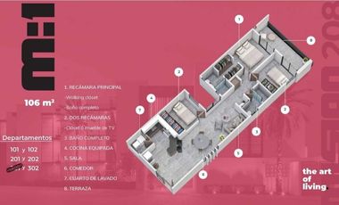Departamento en Venta Nte de Ags. - Misión del Campanario