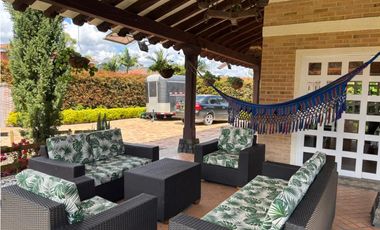 Casa campestre ubicada en el municipio de Rionegro Antioquia.