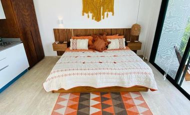 DEPARTAMENTO EN VENTA EN CENTRAL PARK LAGUNAS, LA VELETA, TULUM, Q. ROO