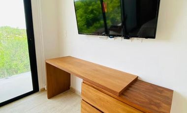 DEPARTAMENTO EN VENTA EN CENTRAL PARK LAGUNAS, LA VELETA, TULUM, Q. ROO