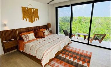 DEPARTAMENTO EN VENTA EN CENTRAL PARK LAGUNAS, LA VELETA, TULUM, Q. ROO