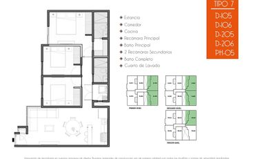 PREVENTA DEPARTAMENTO, 3 RECÁMARAS, 2 BAÑOS, NARVARTE, BENITO JUAREZ, CDMX