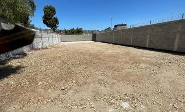 TERRENO EN VENTA EN 20 DE NOVIEMBRE TIJUANA