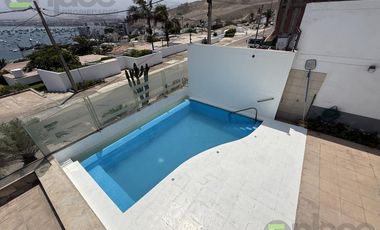 OCASIÓN VENTA CASA EN BALNEARIO DE ANCON  6DORM - PISCINA - TERRAZA - PLAYA HERMOSA