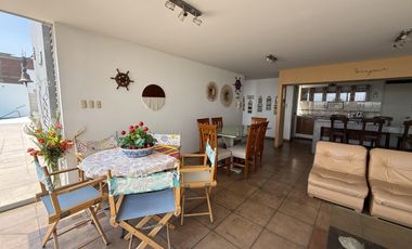 OCASIÓN VENTA CASA EN BALNEARIO DE ANCON  6DORM - PISCINA - TERRAZA - PLAYA HERMOSA