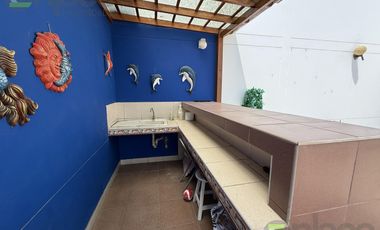 OCASIÓN VENTA CASA EN BALNEARIO DE ANCON  6DORM - PISCINA - TERRAZA - PLAYA HERMOSA