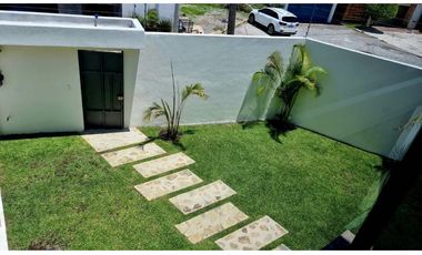 EN RENTA CASA SOLA NUEVA Y MODERNA EN FRACC BURGOS TEMIXCO CON VIG