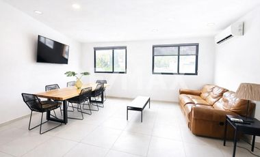 DEPARTAMENTO AMUEBLADO EN RENTA EN RESIDENCIAL TAMAYO, COL. BUENA VISTA, TIJUANA