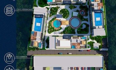 Departamento en venta en Nuevo Vallarta Desarrolo Le Courve