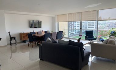 Renta departamento amueblado Orun Bosque Real