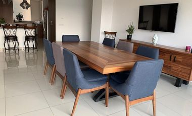 Renta departamento amueblado Orun Bosque Real