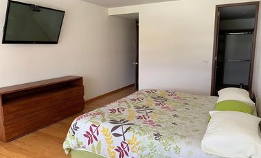 Renta departamento amueblado Orun Bosque Real