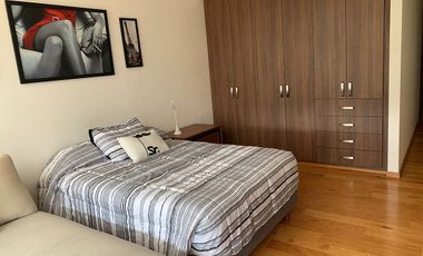 Renta departamento amueblado Orun Bosque Real