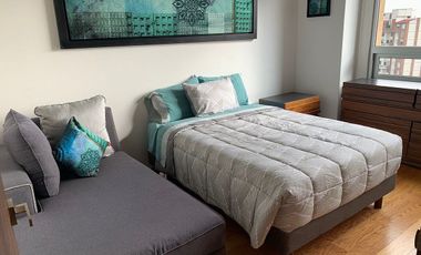 Renta departamento amueblado Orun Bosque Real