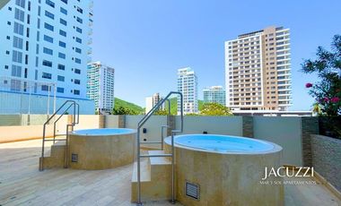 Venta de apartamento frente al mar Wind Playa Salguero|Santa Marta