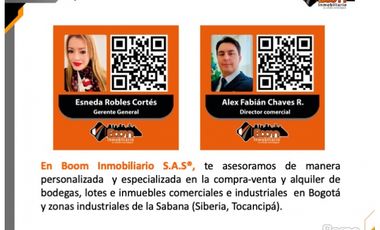 ARRIENDO BODEGA DE 1.460 M2 EN  PALOQUEMAO